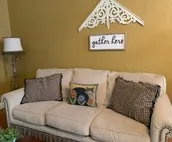 The Yellow Cottage with an Inviting Hot Tub