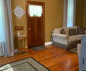 The Yellow Cottage with an Inviting Hot Tub