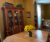 The Yellow Cottage with an Inviting Hot Tub
