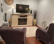Quiet home on the water downstairs duplex A