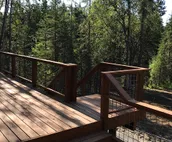 Birch Bend Upper Unit on beautiful wooded lot