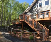Birch Bend Upper Unit on beautiful wooded lot
