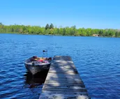 Cozy 3BR/2BA lakefront cabin on UTV/ATV trail
