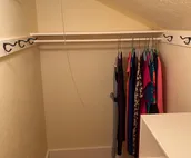 Suite of rooms, 2nd Flr; Pvt. bath, Den. Historic