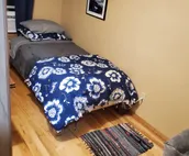 Lovely 2nd floor apartment & patio, walk downtown