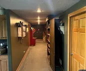 Canyon-side walkout basement and antique shop