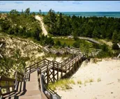 INDIANA DUNES/LAKE MICHIGAN/CHESTERTON HOUSE
