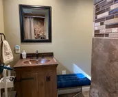 Welcome Travelers with pets to our downstairs room