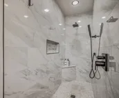 Village cozy-modern ranch with huge shower!