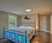 2-Acre Lakefront Greenville Home w/ Cottage + Dock