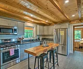 2-Acre Lakefront Greenville Home w/ Cottage + Dock
