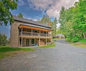 2-Acre Lakefront Greenville Home w/ Cottage + Dock
