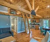 2-Acre Lakefront Greenville Home w/ Cottage + Dock