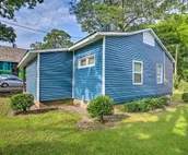 Cozy Blue Cottage in Starkville Near Dtwn!