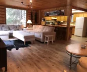 Riverfront Log Home on World Famous Kenai River