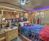Rustic Sims City Studio Cabin with Home Theater!