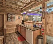 Rustic Sims City Studio Cabin with Home Theater!