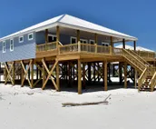 Pelicans Perch - Half Acre Private lot directly on the gulf of Mexico, The pe...