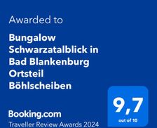 Germany Thuringia Bad Blankenburg vacation rental compare prices direct by owner 15911179