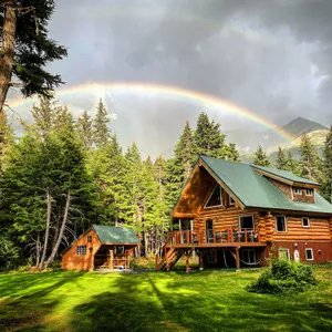 Private Log Home on Kenai Lake!