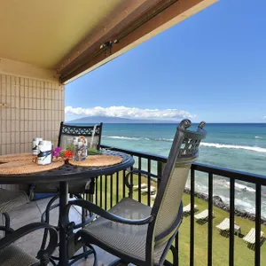 West Maui Welcomes You Back October KA 309 Spacious OceanFront Condo w AC Pool