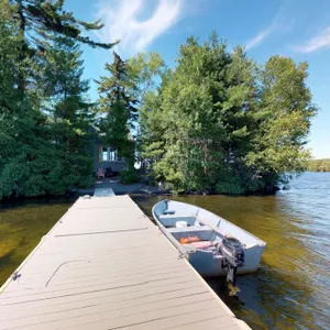Inviting House on Private Island with Firepit, Private Dock, & Outdoor Shower