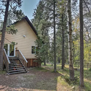 Secluded Casper Mtn Cabin: Fire Pit, 12 Mi to Town