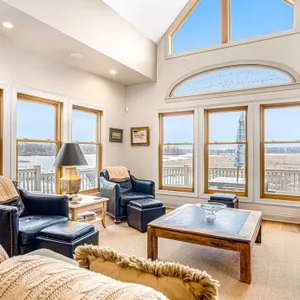 Birder's Home on the Galien River Preserve w/ Huge Deck, Fireplaces & Great View