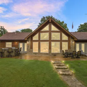 Lakefront property in a peaceful cove on Lake Eufaula. Just steps from the water