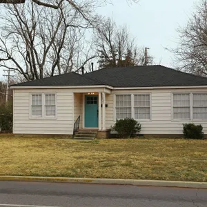 Just west of campus corner, The Boyd Bungalow