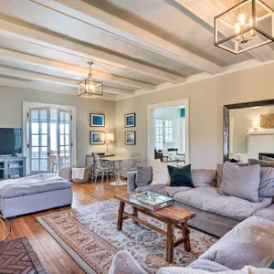 Vintage-Mod Getaway w/ Deck + Private Pool!
