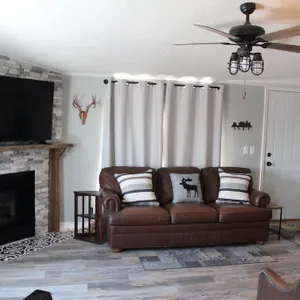 Lake View cottage, secluded, quiet, total remodel, 3 king beds