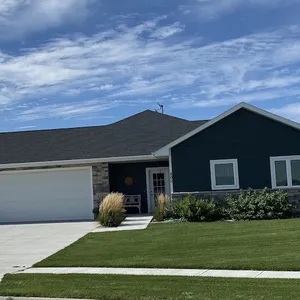 Spacious new home with a country feel.