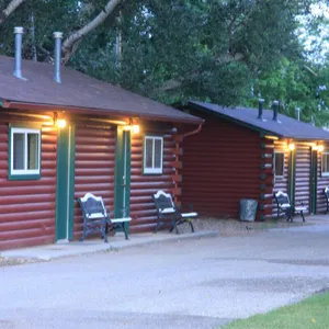 Rustic cabins with modern amenities Double Queen