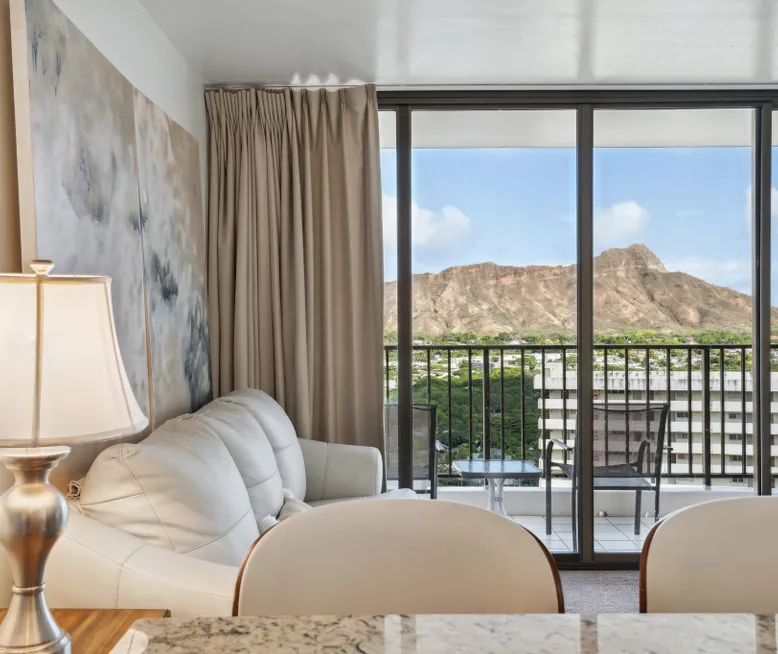 Tower 1 Suite 3007 Waikiki Banyan Condominium in Honolulu Koko Resorts Honolulu, Hawaii...