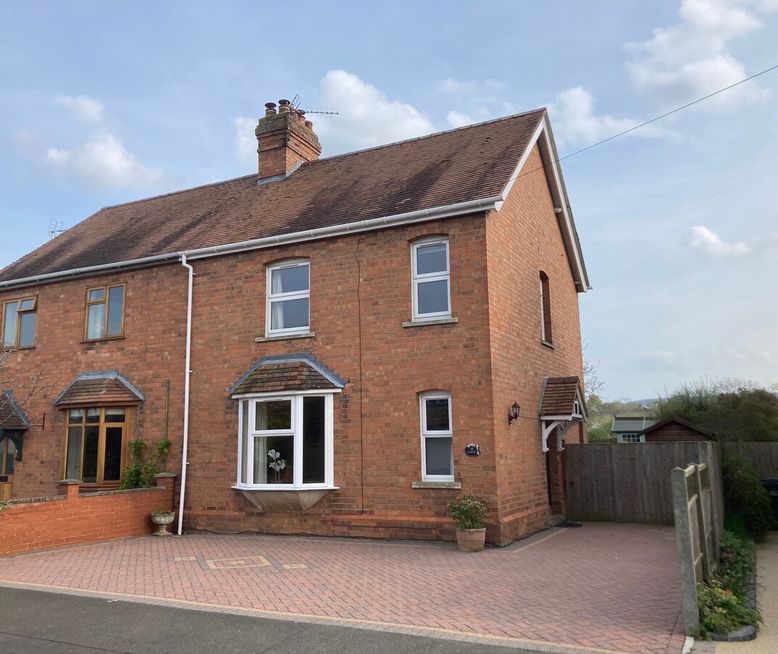 Cottage in Pershore a market town Worcestershire, England
