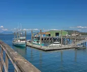 Waterfront Apt w/ Mtn View, Walk Into Town!