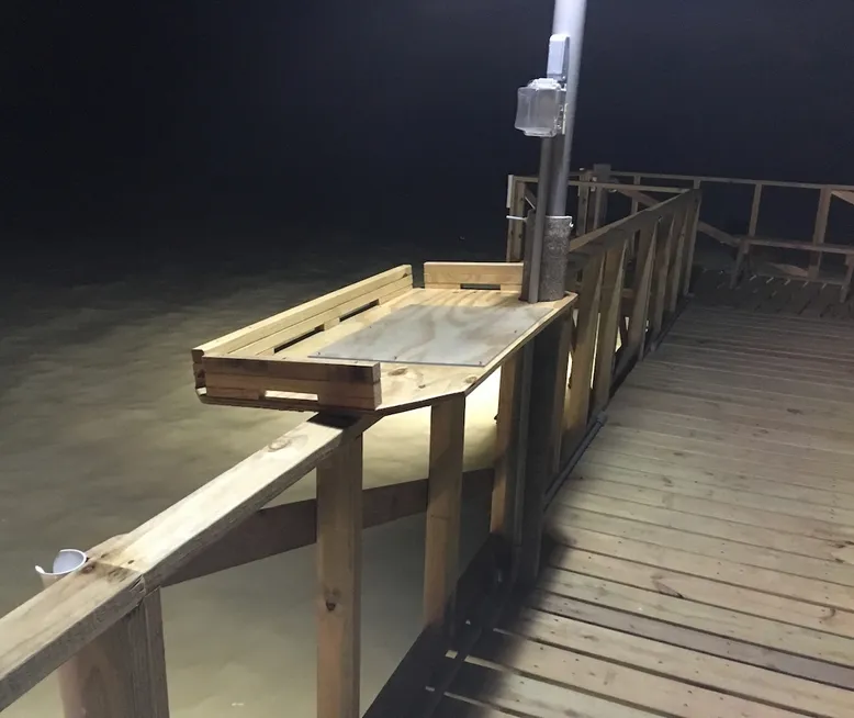 Indianola Waterfront Cabin with Lighted Pier Port Lavaca, Texas